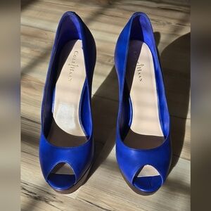 Genuine leather heels